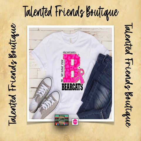 Breast Cancer Awareness T-shirt - White