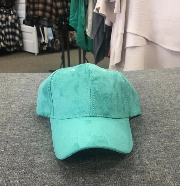 Faux Suede Caps