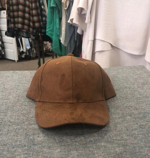 Faux Suede Caps