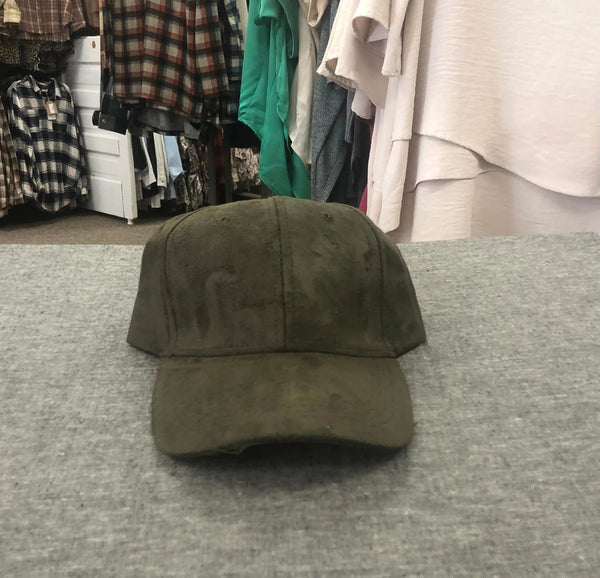 Faux Suede Caps