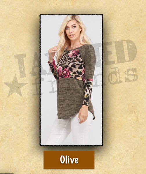 Miss Two Tone Tunic