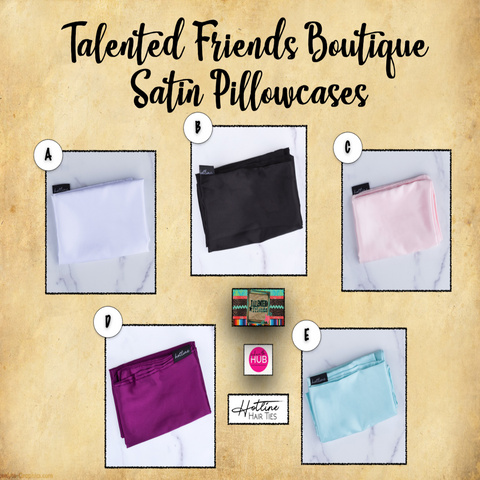 Unwind Hotlines Satin Pillowcase