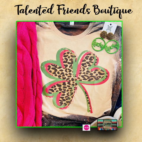 Leopard Luck T-shirt