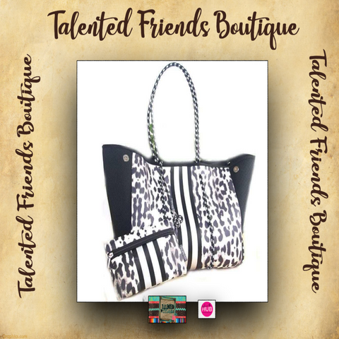 Holiday Shopping Special  Miss Charlotte Neoprene Bag