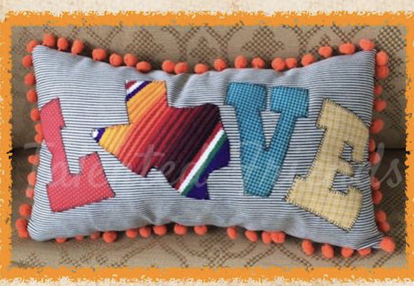 Appliquéd  Pillows