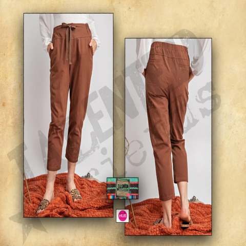 Miss Pull On Twill Pants