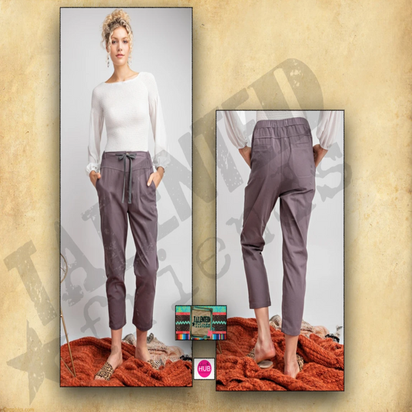 Miss Pull On Twill Pants