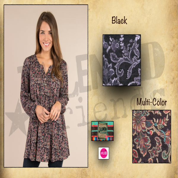 Miss Floral Motif Top