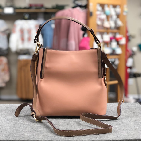 Miss Textured Bucket Handbag