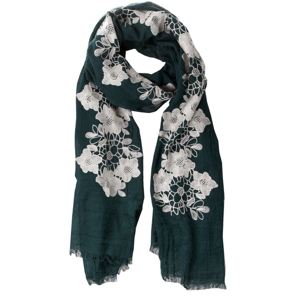 Embroidered Scarves