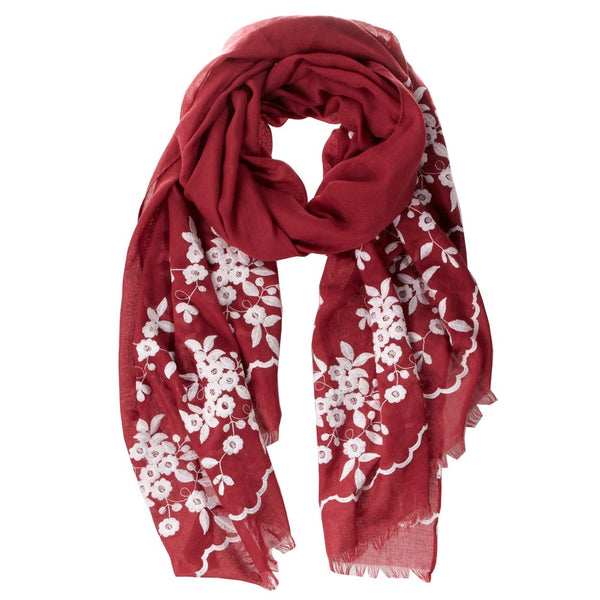Embroidered Scarves