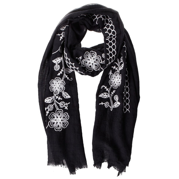 Embroidered Scarves