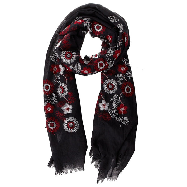 Embroidered Scarves